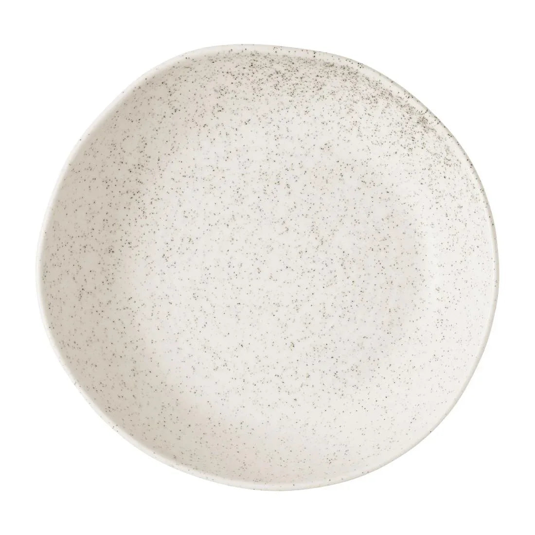 JF640 Churchill Barley White Natural Organic Deep Bowl - 250mm (Pack 6) (Direct)