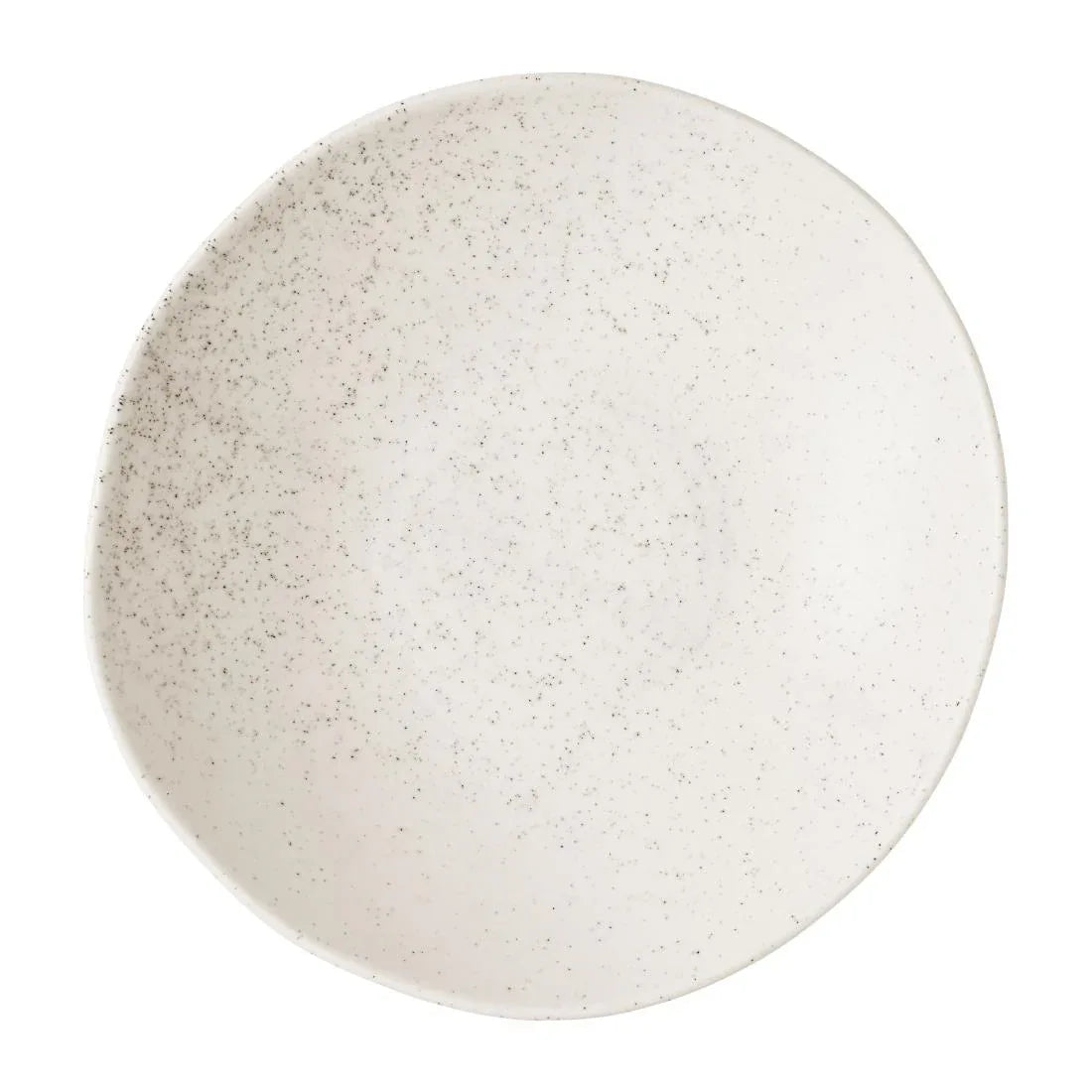 JF643 Churchill Barley White Natural Organic Coupe Bowl - 220mm (Pack 6) (Direct)