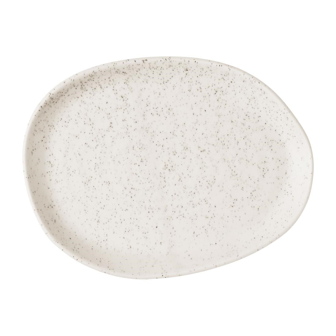 JF644 Churchill Barley White Natural Organic Platter - 260x200mm (Pack 6) (Direct)