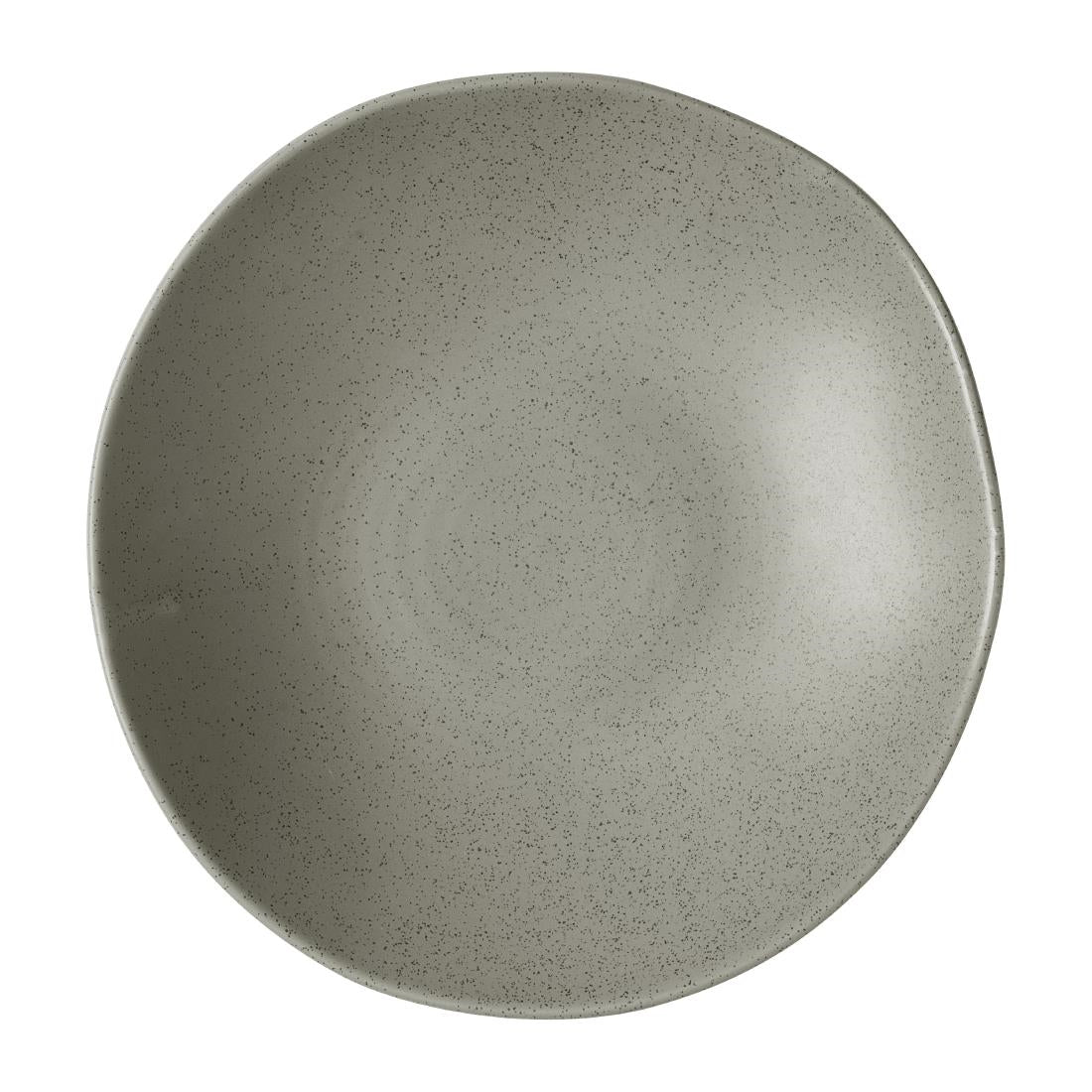 JF649 Churchill Peppercorn Grey Natural Organic Coupe Bowl - 220mm (Pack 6) (Direct)