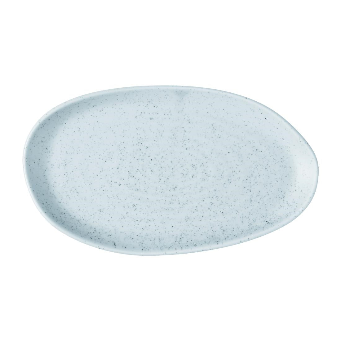 JF657 Churchill Duck Egg Blue Natural Organic Platter - 260x150mm (Pack 6) (Direct)