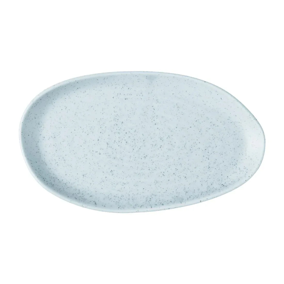 JF657 Churchill Duck Egg Blue Natural Organic Platter - 260x150mm (Pack 6) (Direct)