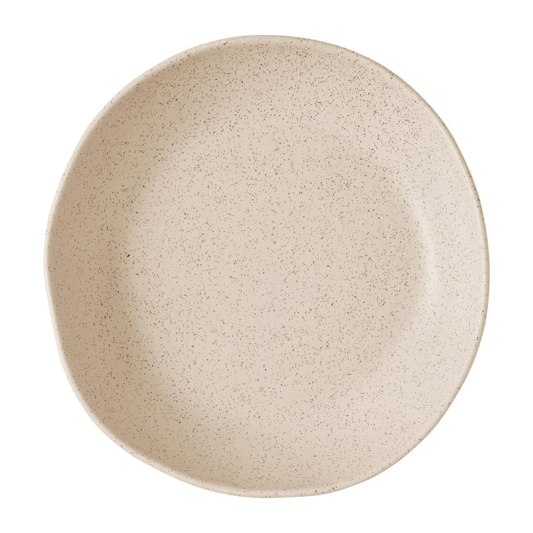 JF659 Churchill Nutmeg Cream Natural Organic Deep Bowl - 215mm (Pack 6) (Direct)