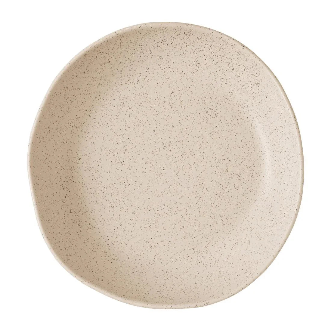 JF659 Churchill Nutmeg Cream Natural Organic Deep Bowl - 215mm (Pack 6) (Direct)