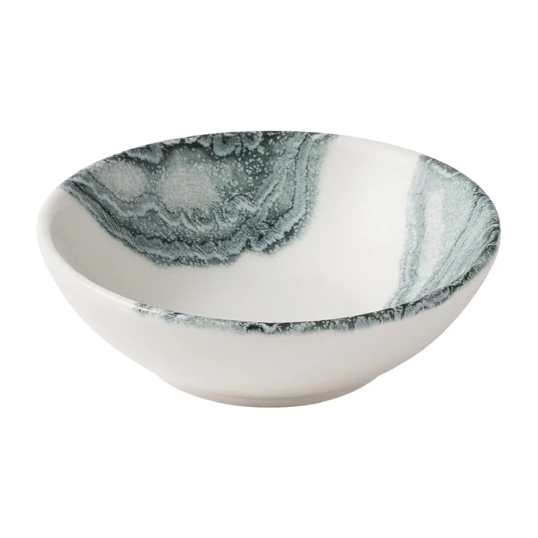 JF670 Churchill Black Shallow Bowl - 116mm (Pack 12) (Direct)