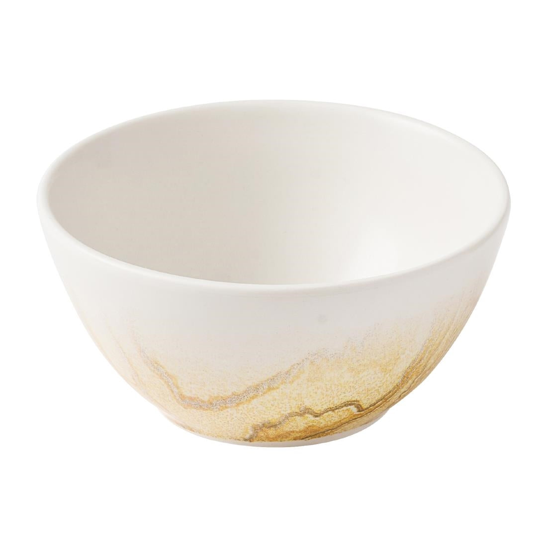 JF671 Churchill Gold Snack Bowl - 130mm (Pack 12) (Direct)