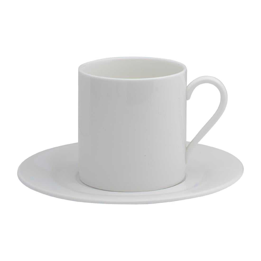 Elia Glacier Fine China Mug Saucers 155mm (6 Pack)