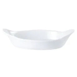 Pack Size 4 - Porcelite Oval Eared Dish 28cm/11" - 15422