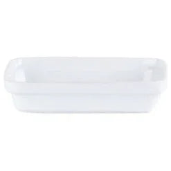 Pack Size 6 - Porcelite Rectangular Dish 19x13cm/7.5"x5" - 15426
