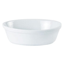 Pack Size 6 - Porcelite Oval Pie Dish 16cm/6.25" 35.5cl/12.5oz - 15440