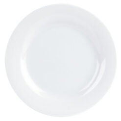 Pack Size 6 - Porcelite Banquet Wide Rim Plate 28cm/11" - 164928