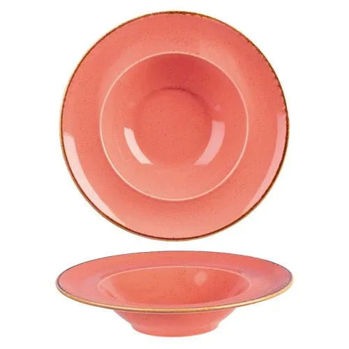 Seasons Coral Pasta Plate 30cm 173930CO Pack Size 6 - JD Catering Equipment Solutions Ltd