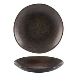Pack Size 6 - Rustico Stoneware Ironstone Coupe Bowl 27 cm/10½" - 17DC28IR