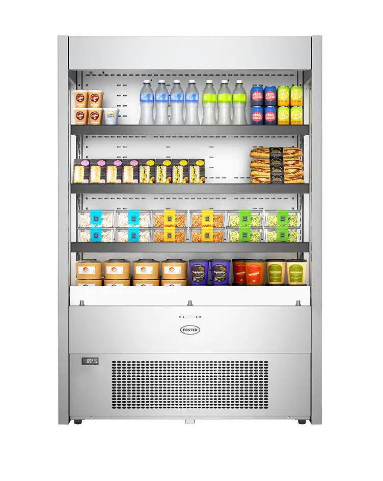 Foster Slimline Multideck FMSLIM1200NG: 466 Ltr Slim Multideck 18-153