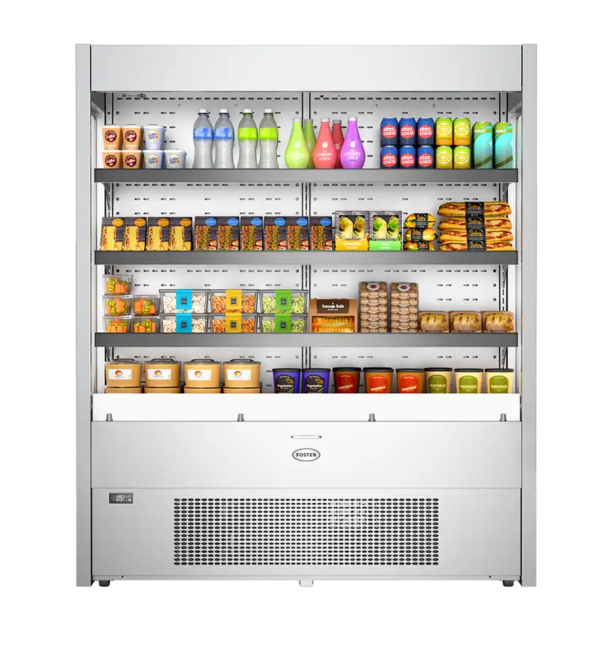 Foster FMSLIM1500NG: 593 Ltr Slim Multideck 18-158