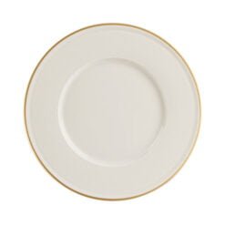 Pack Size 6 - Porland Academy Line Gold Band Plate 27cm - 185827GB