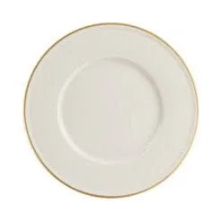 Pack Size 6 - Porland Academy Line Gold Band Plate 27cm - 185827GB