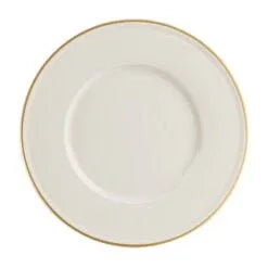 Pack Size 6 - Porland Academy Line Gold Band Plate 29cm - 185829GB