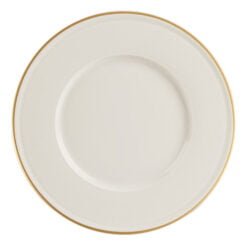 Pack Size 6 - Porland Academy Line Gold Band Plate 31cm - 185831GB
