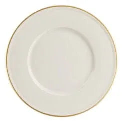 Pack Size 6 - Porland Academy Line Gold Band Plate 31cm - 185831GB