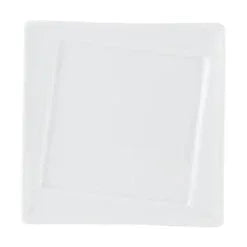Pack Size 6 - Porcelite Twist Square Plate 13cm/5" - 186613