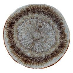 Pack Size 6 - Rustico Stoneware Iris Dessert Plate 22 cm/8½" - 18DC22IS