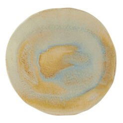 Pack Size 6 - Rustico Stoneware Pearl Dessert Plate 22 cm/8½" - 18DC22PE