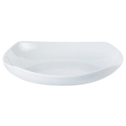 Pack Size 6 - Porcelite Square Soup/Pasta Bowl 21cm (22cm) 8.25" (8.75") 45cl/15oz - 194421