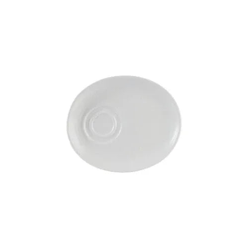 Ivory Saucer/Side Plate 20x17cm/8" x 6.75" Pack Size 12 - 198020IV