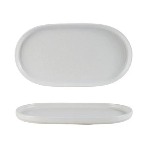 Ivory Oval Platter 33x18cm/11" x 7" Pack Size 6 - 198033IV