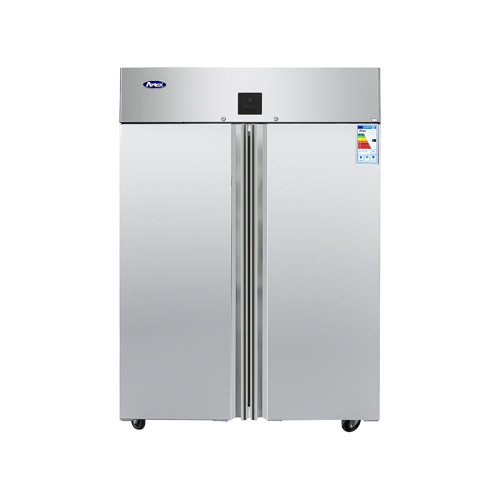Atosa MBF8117HD Double Door Refrigeration Cabinet 1300 Lt GN2/1