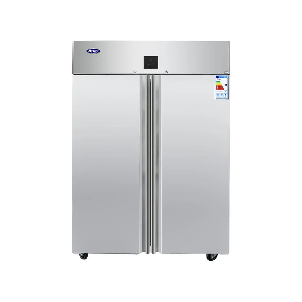 Atosa MBF8117HD Double Door Refrigeration Cabinet 1300 Lt GN2/1 - JD Catering Equipment Solutions Ltd
