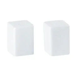 Pack Size 6 - Porcelite Square Salt Pourer 5.5x3.5cm/2.25x1.25" - 221223S