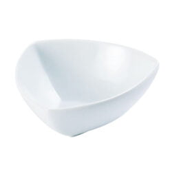 Pack Size 6 - Porcelite Triangular Bowl 12.5cm/5" 28cl/10oz - 221427