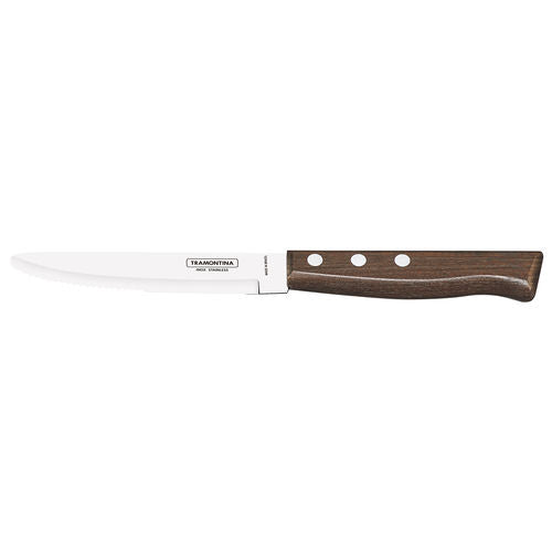Tramontina 5" Jumbo Steak Knife Rounded Tip NW (DOZEN) 22214005