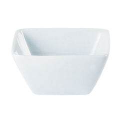 Pack Size 6 - Porcelite Tall Square Bowl 10cm/4" 26cl/9oz - 222339