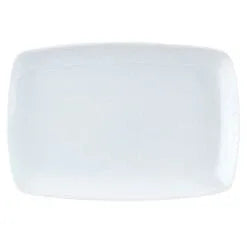 Pack Size 6 - Porcelite Rectangular Plate 26.5x18cm/10.5"x7" - 222589