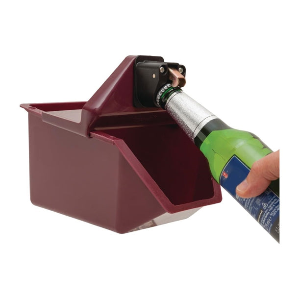 CN750 Beaumont Under Counter Bottle Opener with Catcher
