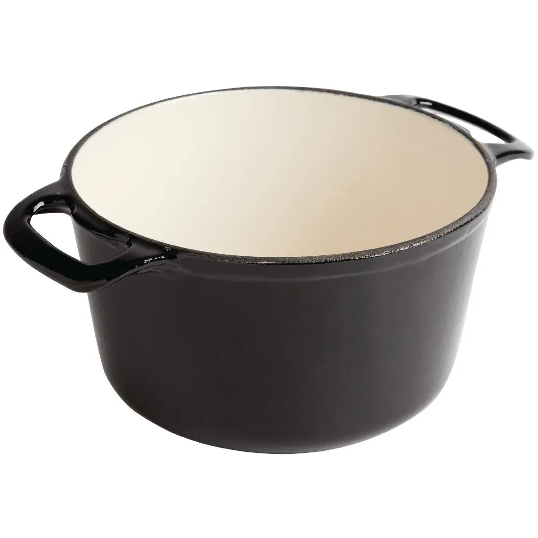 SA620 Vogue Cook Like A Pro 3-Piece Cast Iron Casserole Dish Set - JD Catering Equipment Solutions Ltd