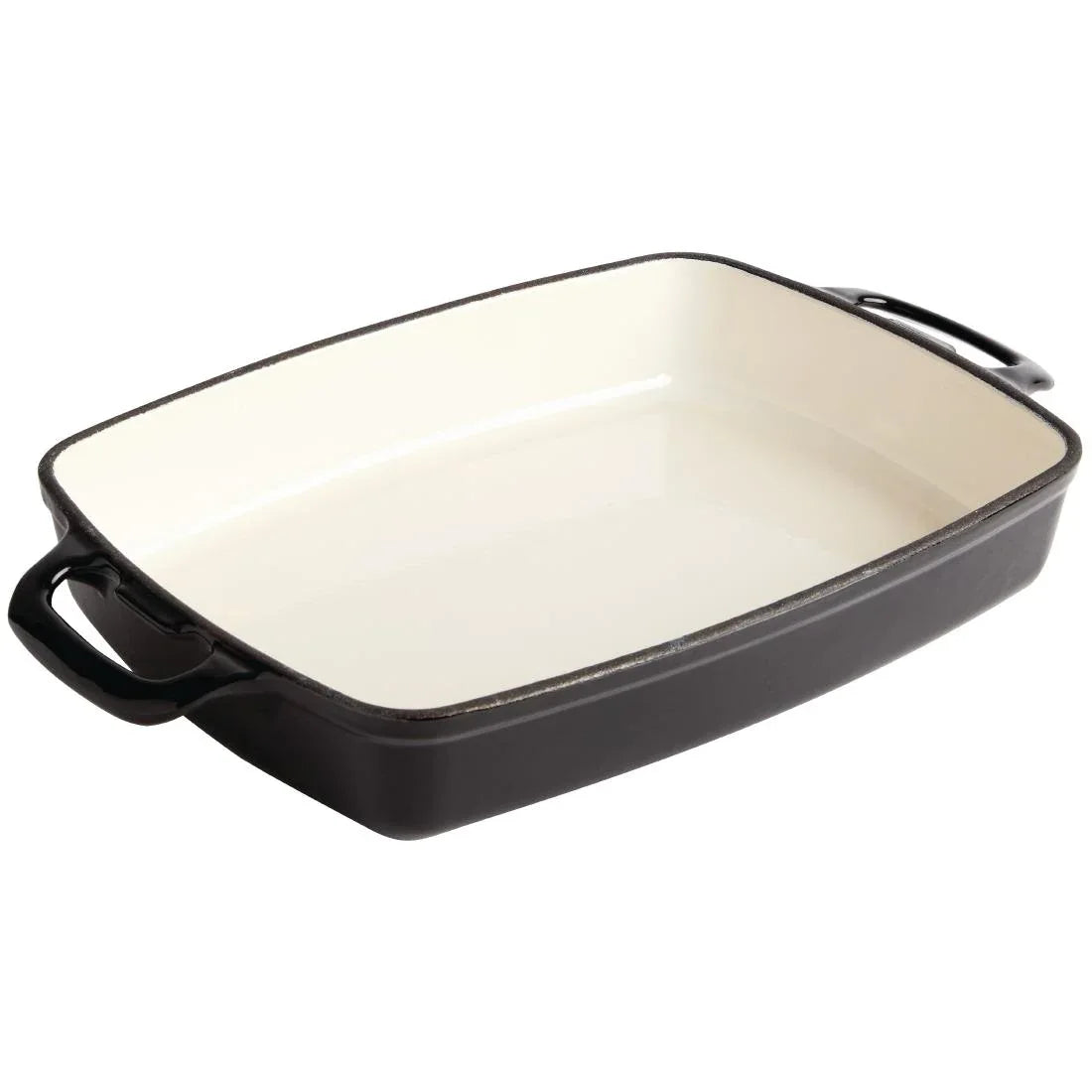 SA620 Vogue Cook Like A Pro 3-Piece Cast Iron Casserole Dish Set - JD Catering Equipment Solutions Ltd