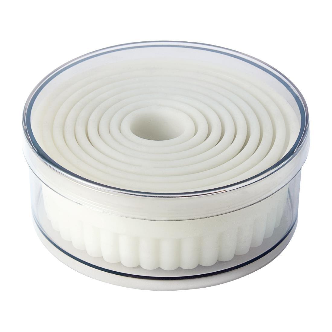 GT140 Schneider Serrated Round Pastry Cutters (Pack of 9)