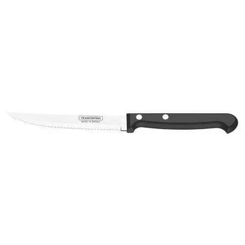 Tramontina 5" Steak Knife Pointed Tip Polypropylene (DOZEN) 23854005 - JD Catering Equipment Solutions Ltd