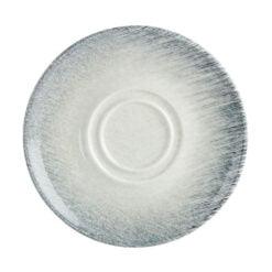 Pack Size 12 - Fusion by Academy Linear Double Well Saucer 16cm/6" - 24111216