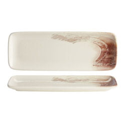 Pack Size 6 - Fusion by Academy Palette Rect Platter 30 x 11cm 12 x 4" - 30151630