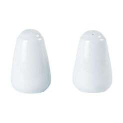 Pack Size 6 - Porcelite Traditional Pepper Pot 8cm/3" - 302107P