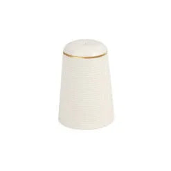 Pack Size 6 - Porland Academy Line Gold Band Salt Pot - 305807SGB
