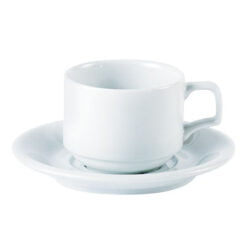 Pack Size 6 - Porcelite Stacking Cup 20cl/7oz - 322107