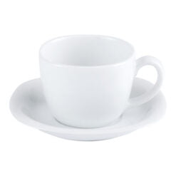 Pack Size 6 - Porcelite Square Tea Cup 22cl/8oz - 322823