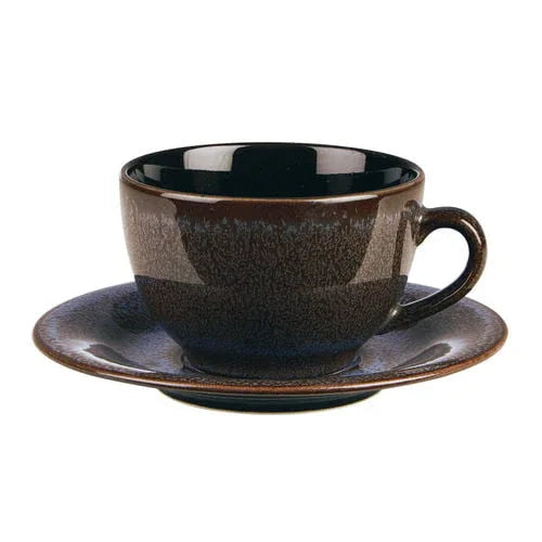 Aura Earth Saucer 16cm 135716EA Pack of 12 - JD Catering Equipment Solutions Ltd