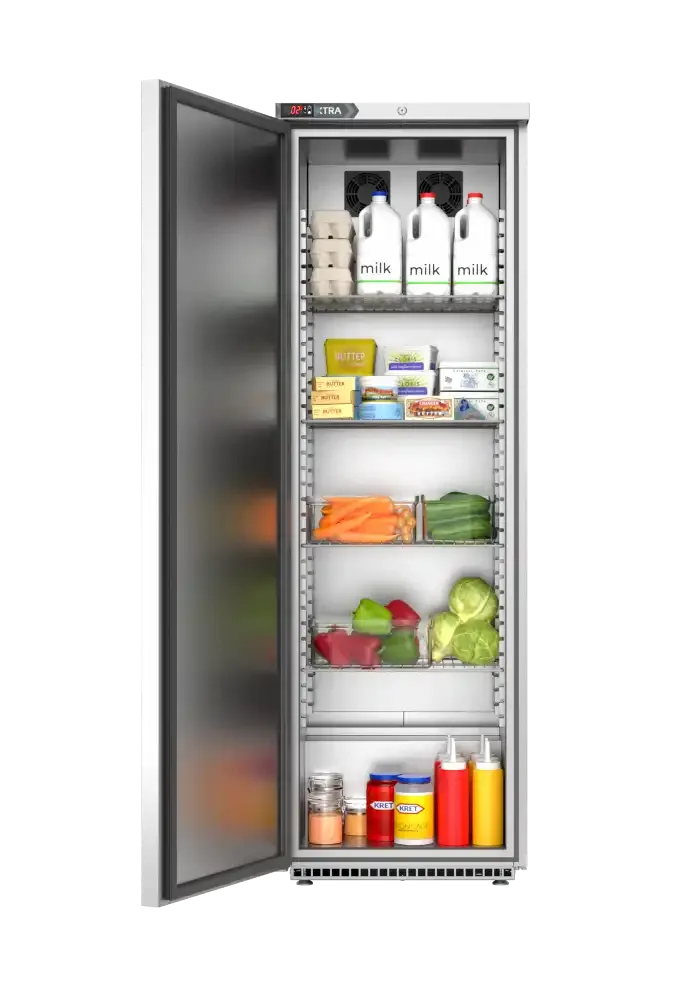 Foster XR415H: 410L Slimline Cabinet Refrigerator (33-178) Left Hinge - JD Catering Equipment Solutions Ltd